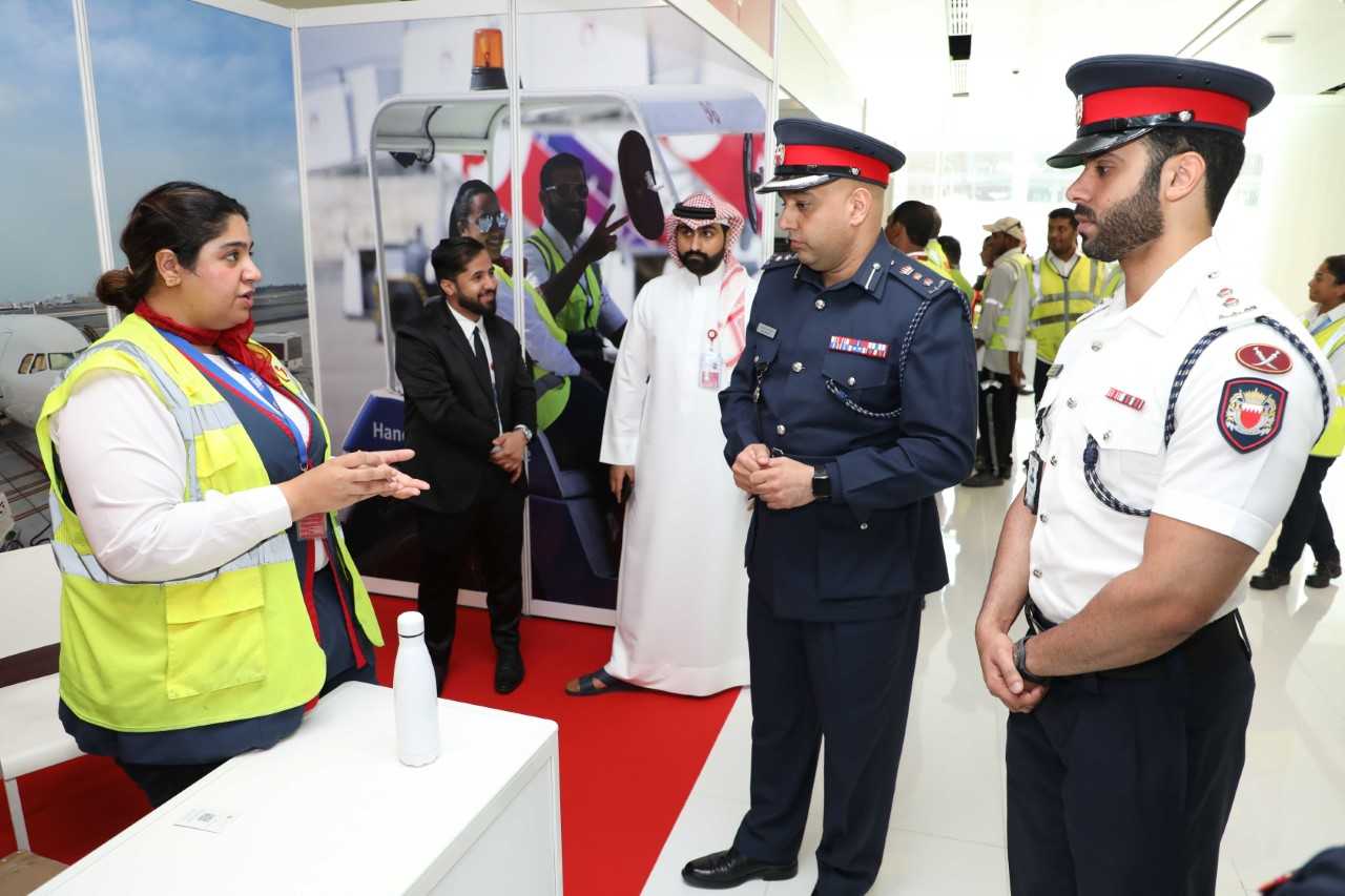 مديرية شرطة المطار تشارك في فعاليات 